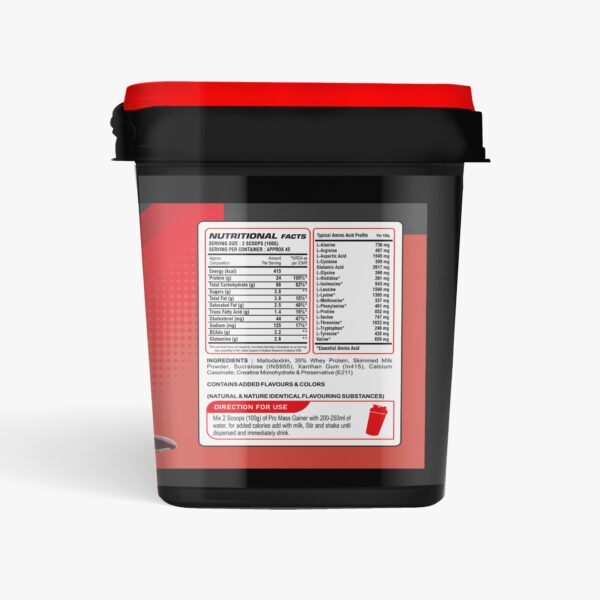 Pro Mass Gainer(Double Chocolate) - Maxden