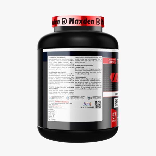 Prime Whey Protein (Kesar Kulfi) - Maxden